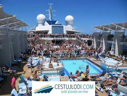 CELEBRITY SILHOUETTE - vnější bazén