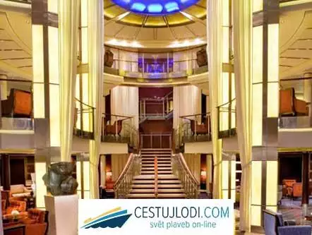 CELEBRITY SOLSTICE - hlavní hala