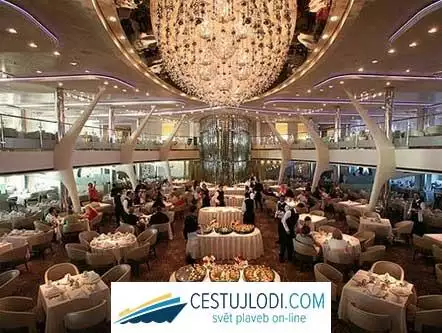 CELEBRITY SOLSTICE - restaurace