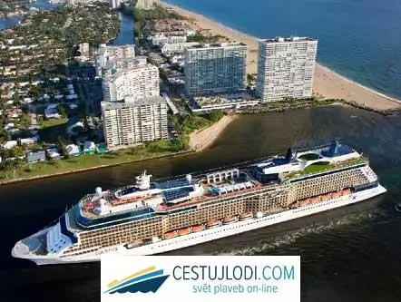 CELEBRITY SOLSTICE - vnější pohled