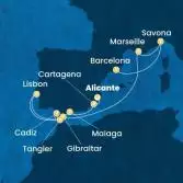 Spain, Morocco, Gibraltar, Portugal, France, Italy