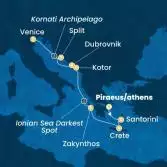 Greece, Montenegro, Croatia