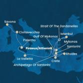 Greece, Turkey, Malta, Italy