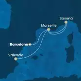 Spain, France, Italy