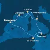 Spain, Italy, France