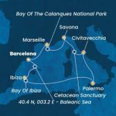 Spain, Balearic Islands, Italy, France