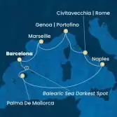 Spain, Balearic Islands, Italy, France