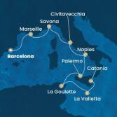 Spain, France, Italy, Malta