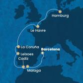 Spain, Portugal, France, Germany