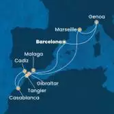 Spain, Morocco, Gibraltar, France, Italy