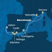 Spain, Italy, France, Gibraltar, Portugal