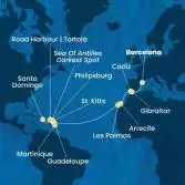 Spain, Gibraltar, Canary Islands, Antilles, Virgin Islands