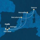 Spain, Gibraltar, France, Italy