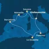 Italy, France, Spain