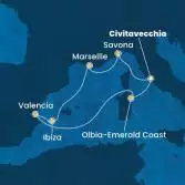 Italy, France, Balearic Islands, Spain