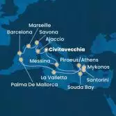 Italy, Corsica (France), France, Spain, Balearic Islands, Malta, Greece