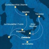Italy, Malta, Tunisia