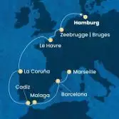Germany, Belgium, France, Spain