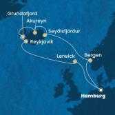 Germany, Scotland, Iceland, Norway