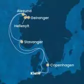 Germany, Denmark, Norway