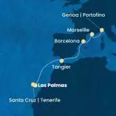 Canary Islands, Morocco, Spain, France, Italy