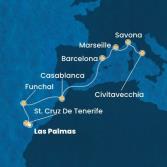 Canary Islands, Madeira , Morocco, Spain, France, Italy