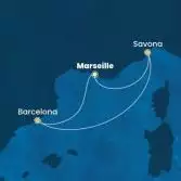 France, Italy, Spain