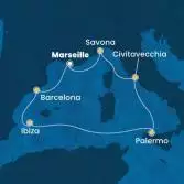 France, Spain, Balearic Islands, Italy