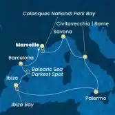 France, Spain, Balearic Islands, Italy