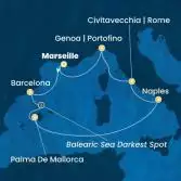 France, Spain, Balearic Islands, Italy