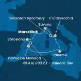 France, Spain, Balearic Islands, Italy