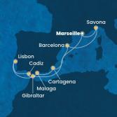France, Spain, Gibraltar, Portugal, Italy