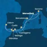 France, Spain, Gibraltar, Portugal, Italy