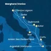 Italy, Greece, Montenegro, Croatia