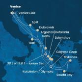 Italy, Greece, Croatia