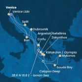 Italy, Croatia, Greece
