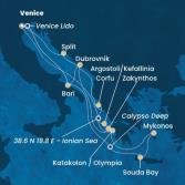 Italy, Greece, Croatia