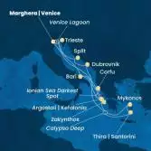 Italy, Greece, Croatia