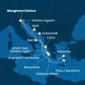 Italy, Greece, Croatia