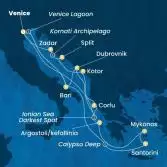 Italy, Croatia, Greece, Montenegro