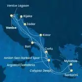 Italy, Greece, Montenegro