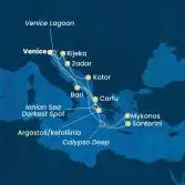 Italy, Greece, Montenegro