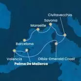 Balearic Islands, Spain, Italy, France