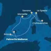 Balearic Islands, Italy, France