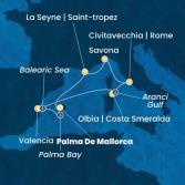 Balearic Islands, Spain, Italy, France