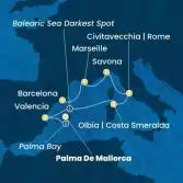 Balearic Islands, Spain, Italy, France