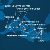 Balearic Islands, Spain, Greece, Italy