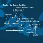 Balearic Islands, Spain, Greece, Italy