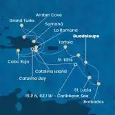 Antilles, Virgin Islands, Dominican Republic, Turks Islands