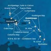 Antilles, Virgin Islands, Dominican Republic, Turks Islands